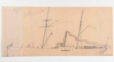 Steamboat HERNOSAND II by Per Wilhelm Cedergren